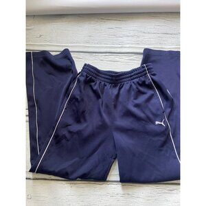 Navy blue puma sweatpants